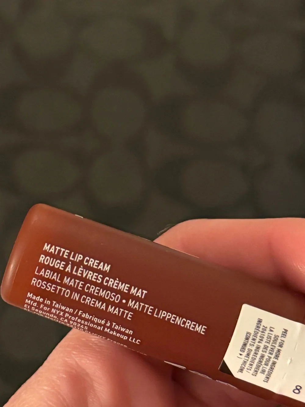 NYX Smooth Whip Matte Lip Cream - faux fur Warm Terracotta